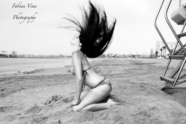 Female model photo shoot of Tina Marie Allen in Bellview beach