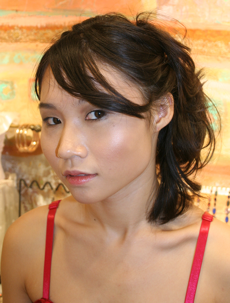 Female model photo shoot of mako m