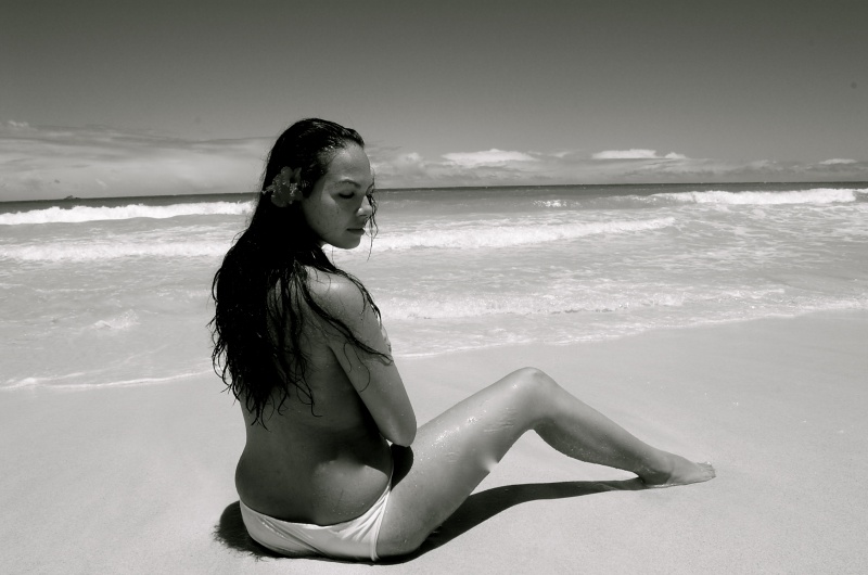 Female model photo shoot of Electrictia Photography and Precious Stoner in HAwaii
