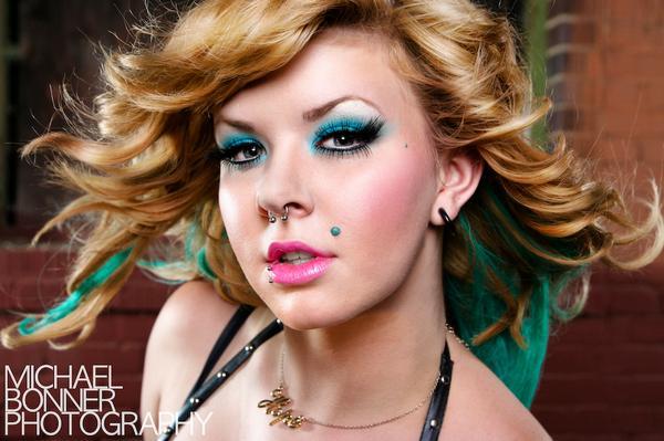 Female model photo shoot of Geneva Makeup Artist by MB-1 in Fresno