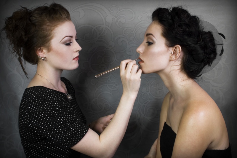 Female model photo shoot of Kay Moseley and Kimmie Vee by Seb Camm Photography in Sandy, makeup by Kay Moseley