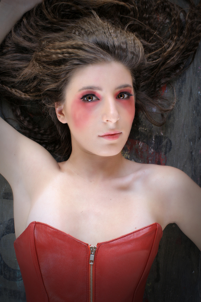 Female model photo shoot of AnneMarie Friedman by shurie in Simi Valley, makeup by Dana Lauren MUA