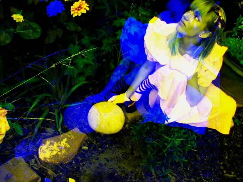 Female model photo shoot of Naomi Clara in Wonderland