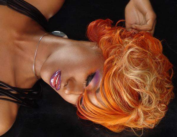 Female model photo shoot of Styles by  Ryan and Tiffani Kelley by Kevin Goolsby in Atlanta, GA, makeup by CASSADINE222