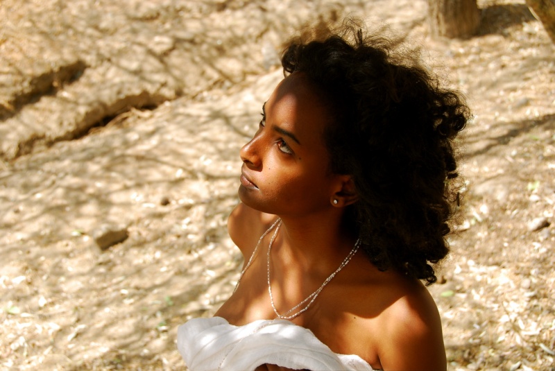 Female model photo shoot of Miraf Kelemu in Zanzibar