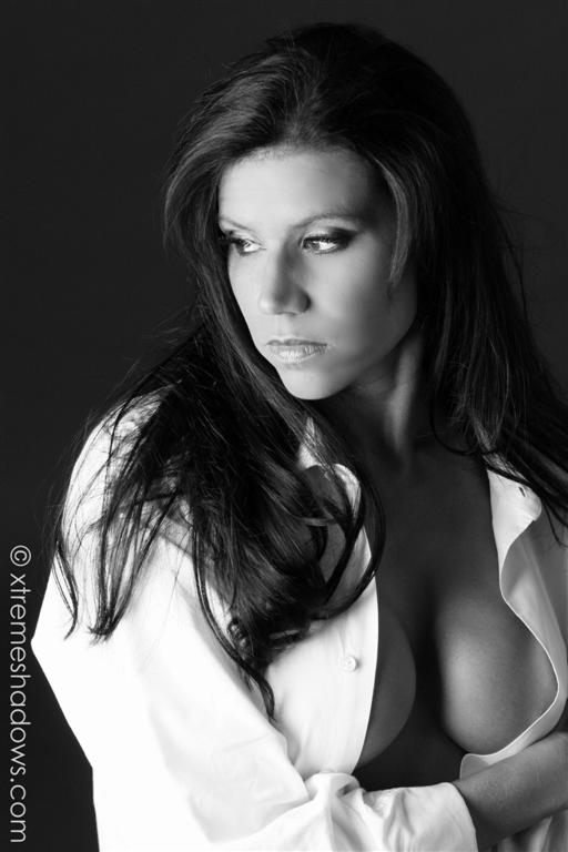 Female model photo shoot of LK Richards by XtremeShadows