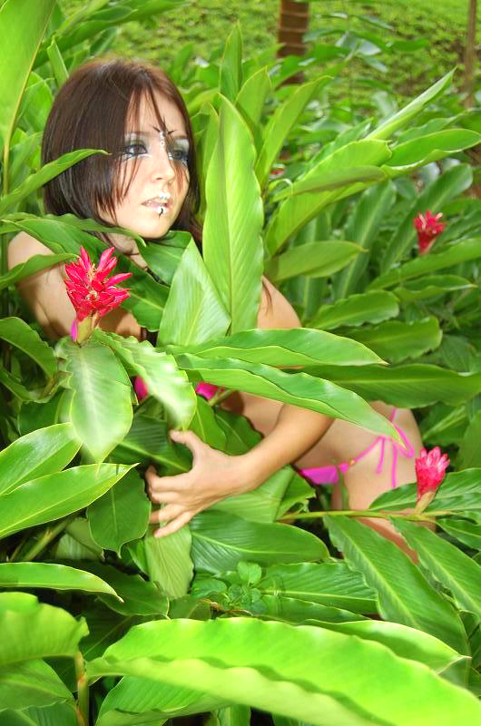 Female model photo shoot of Victoria Sharov MUA and VICTORIA SHAROV by Electrictia Photography in  Kailua