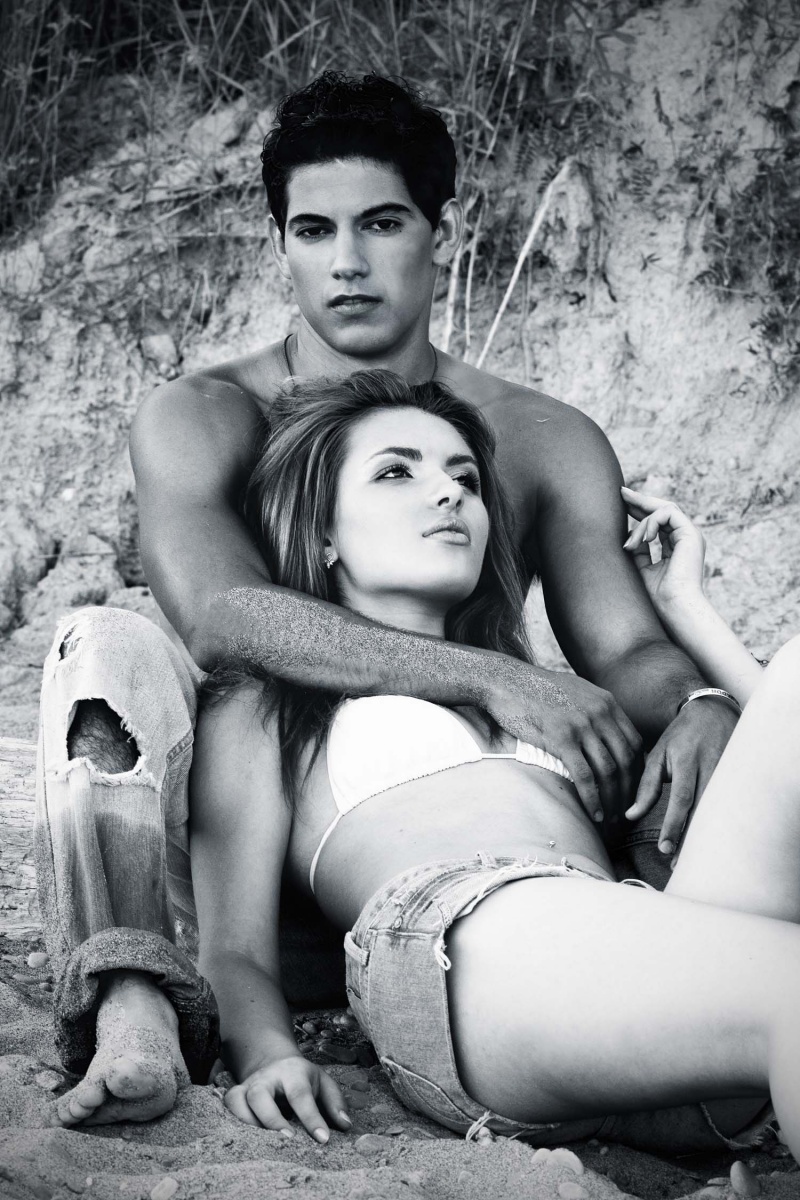 Female and Male model photo shoot of Andreea L C, juan altamirano and Alina Kravchenko in Toronto