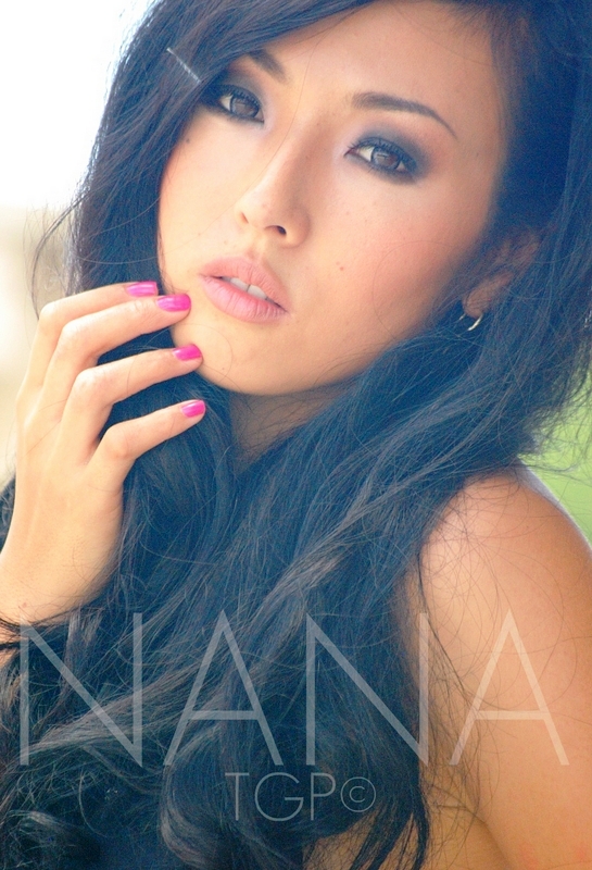 Female model photo shoot of Nana Okada by TGeorgePhotography, makeup by Biyoushi 