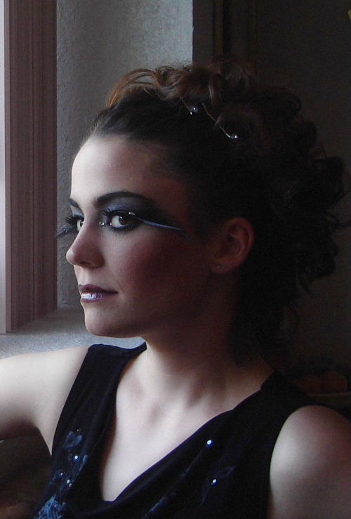 Female model photo shoot of Jenicorey, makeup by K A Style Makeup 