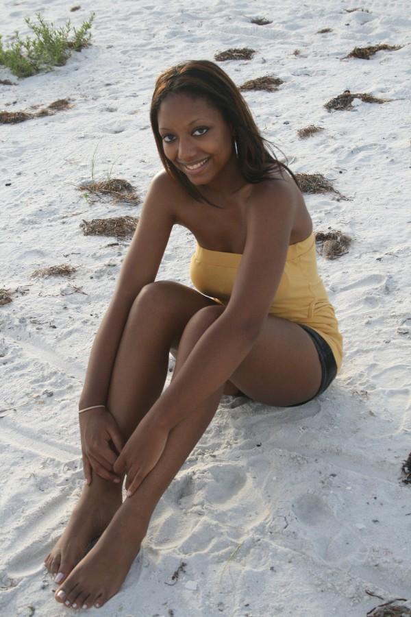 Female model photo shoot of Jelli E in Pensacola Beach, Fl