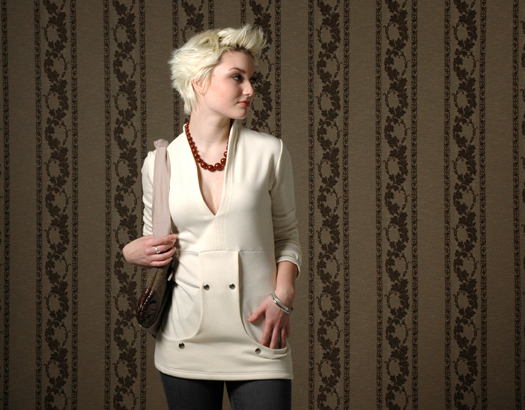 Female model photo shoot of Revolve Clothing in Toronto
