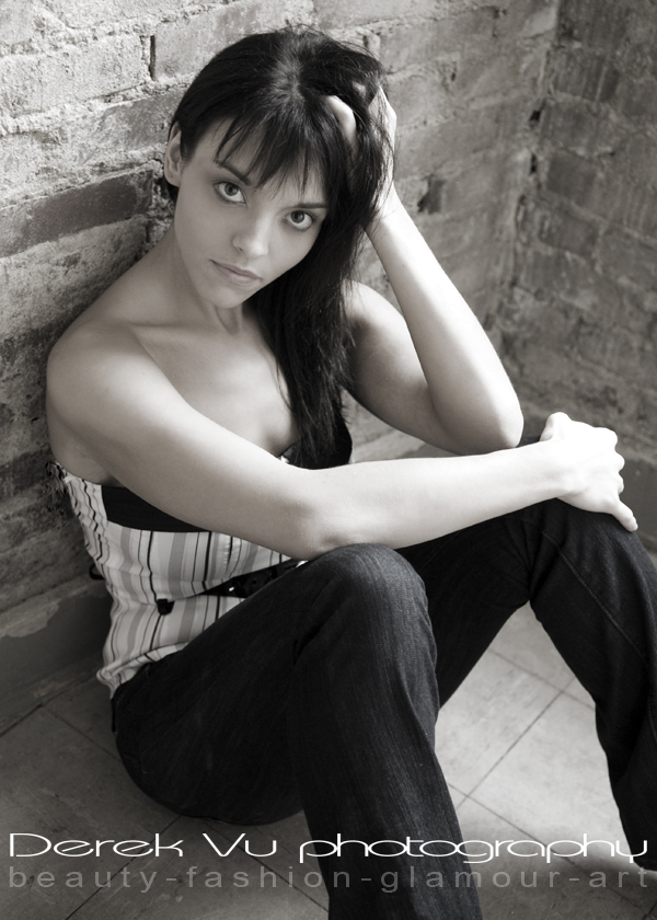 Female model photo shoot of KC Lynn by Derek Vu Photography