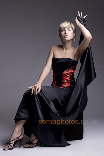 Female model photo shoot of Corsetier