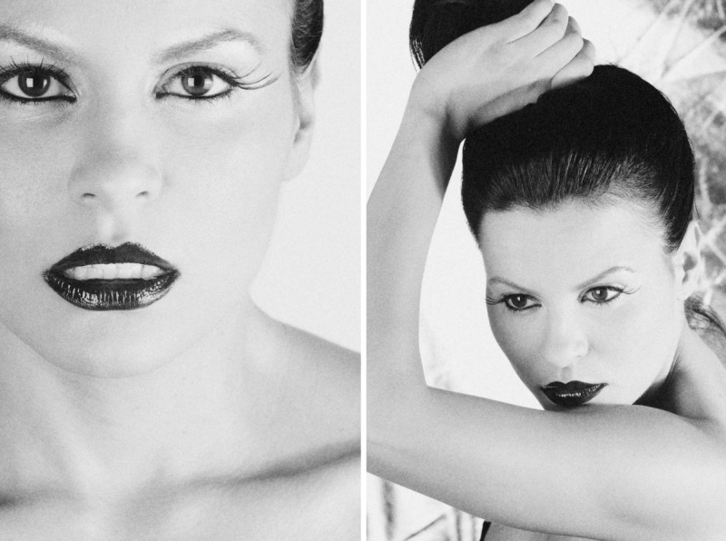 Female model photo shoot of C Zolotova Cosmetika and Chastity C by Malte Sacha Roger 