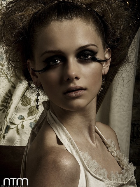 Female model photo shoot of MUA AD Lee by Nancy Tai Photography