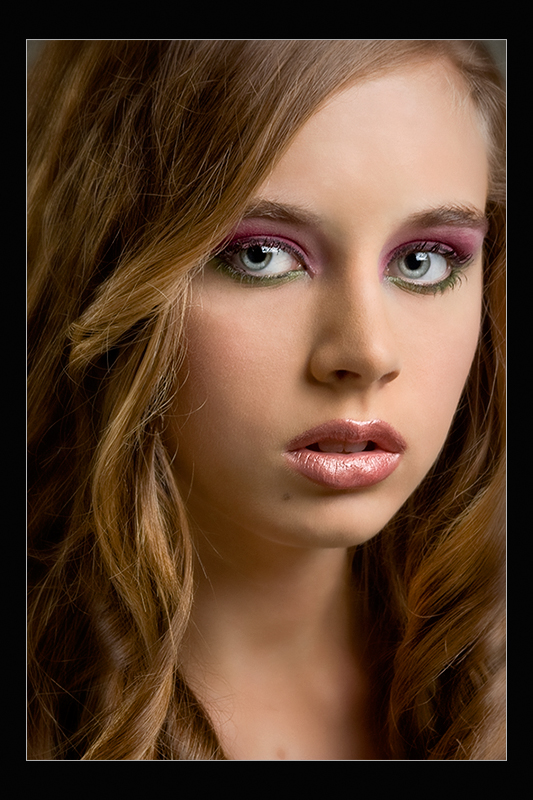 Female model photo shoot of Ashleigh Ann by T R Willmitch, makeup by Little Miss Misha