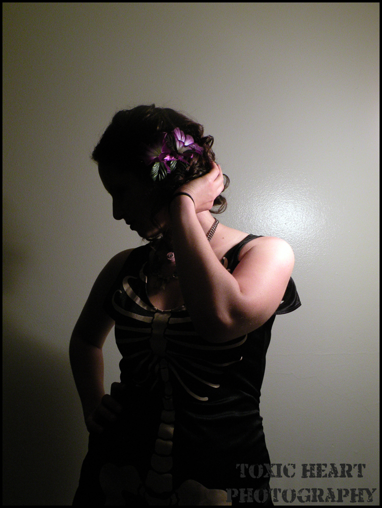 Female model photo shoot of Toxic Heart Photo in Seattle, WA, hair styled by Hair By Chivahn