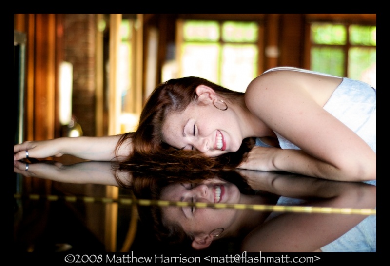 Female model photo shoot of Kira Disen by M Harrison - Canceled in SC boathouse