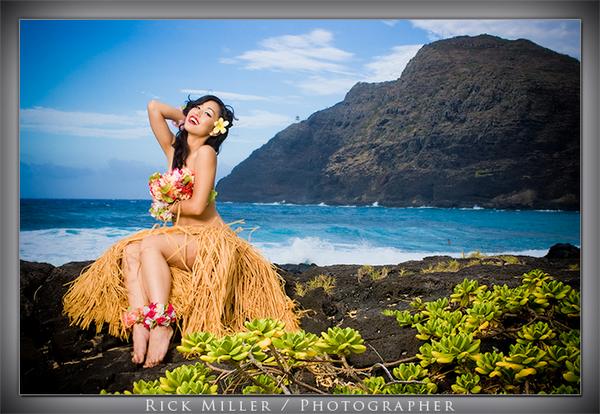 Female model photo shoot of LIPSTICK LAB and Yvonne Y by Rick Miller in Makapuu, Hawaii