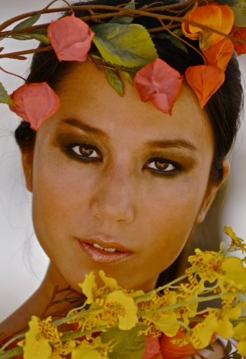 Female model photo shoot of LoisK by Rinoo Balauat in South Beach, makeup by Melanie M Torres