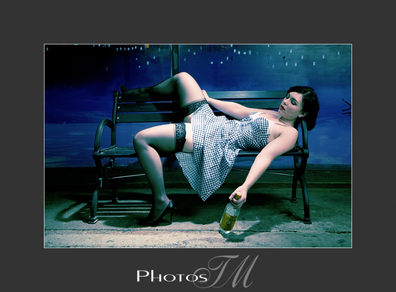 Male and Female model photo shoot of PhotosTM and Marissa Lily in San jose Studio