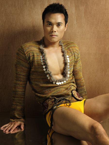 Male model photo shoot of Tuan N by Kevin HK, makeup by Binh Nguyen