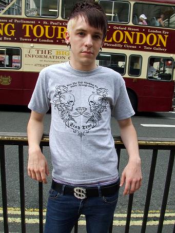 Male model photo shoot of Darren Townsend in london/Location shoot