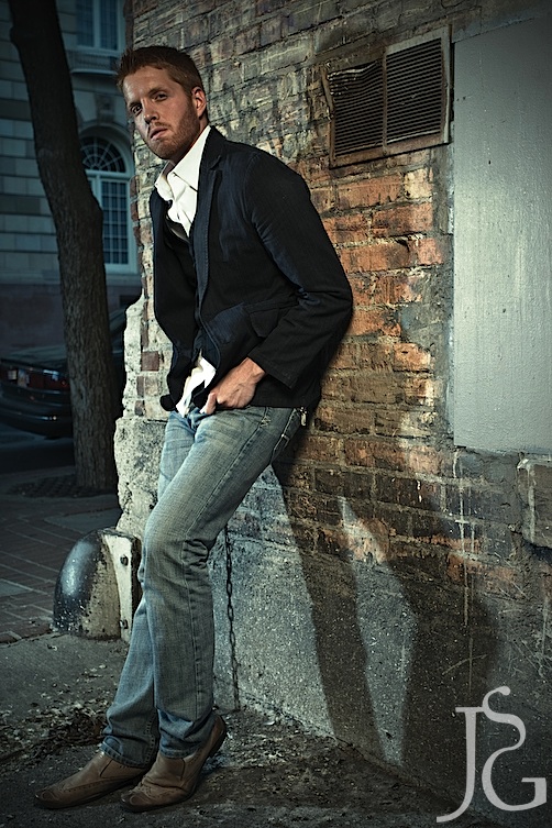Male model photo shoot of Derrick R by Kim Guanzon in SLC
