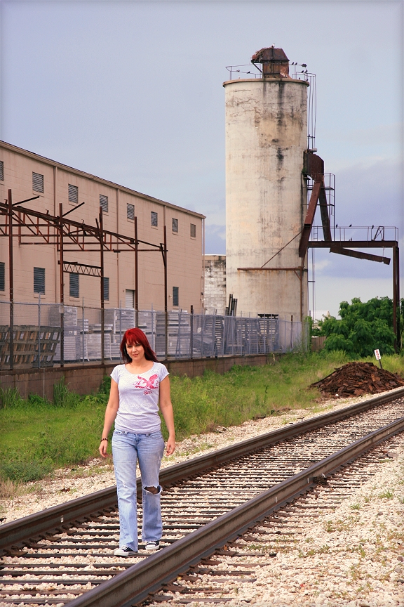 Female model photo shoot of Ampi in THE MURAL CITY, FLORIDA