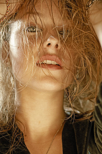 Female model photo shoot of Iby Boutemine in Studio