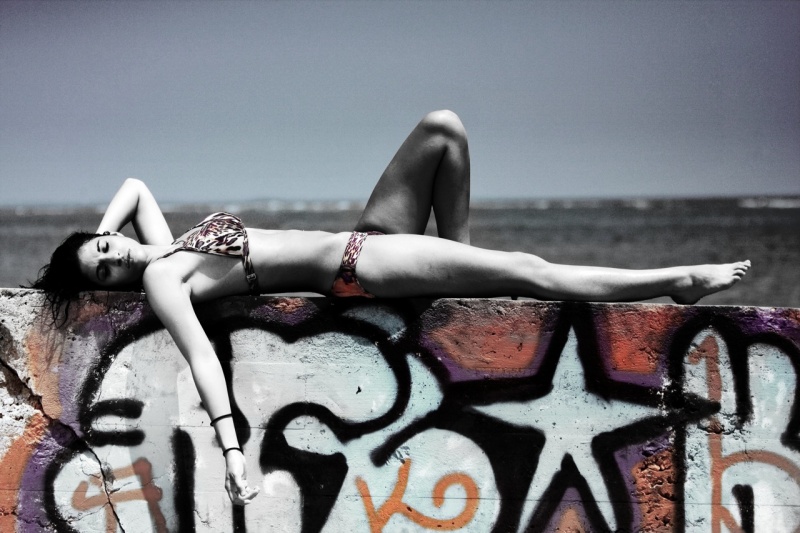 Female model photo shoot of Ashleymarie365 by Nick Milak in folly beach