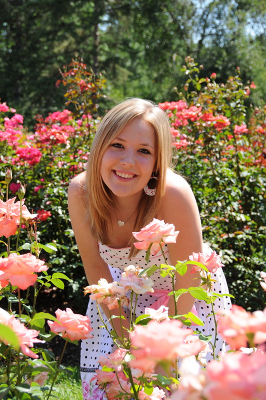 Female model photo shoot of Brooke Daugherty by Captive_Images in Park of Roses