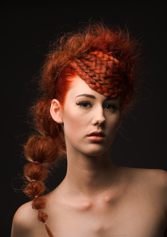 Female model photo shoot of Jennifer Langstone in Makeupstudion