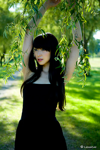 Female model photo shoot of Joanna Jang by Lenscap8