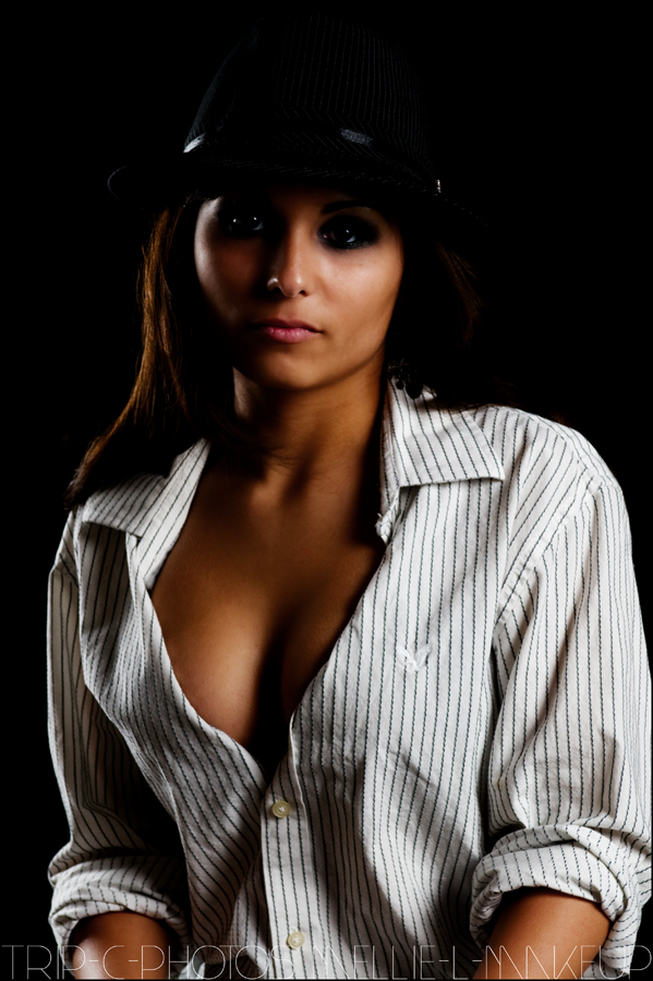 Female model photo shoot of Erica2807 by Trip-C-photos, makeup by Mellie Ll