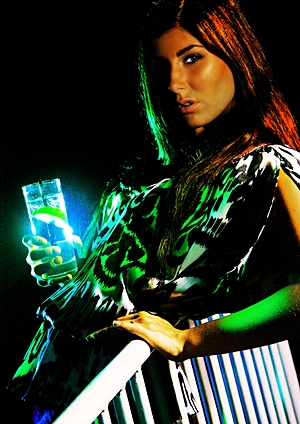 Female model photo shoot of ClaudiaQuez in Disco