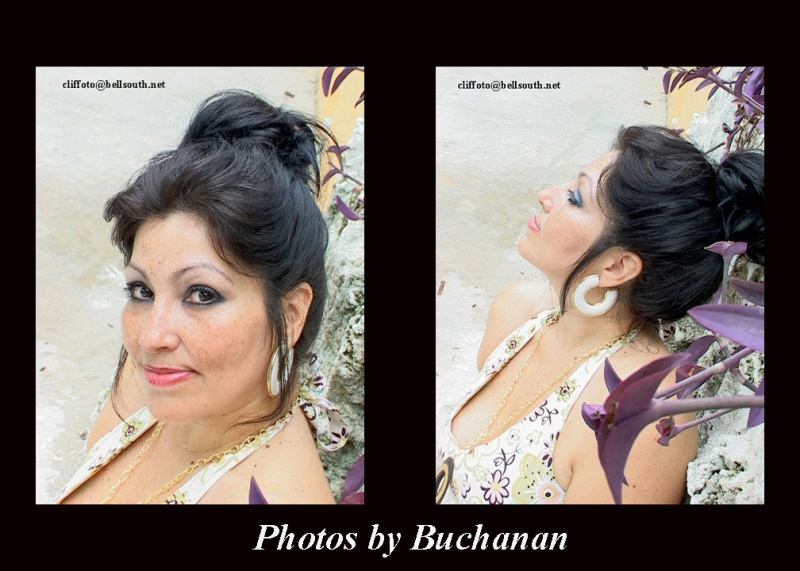 Female model photo shoot of MexiG by Cliff Buchanan in South Beach