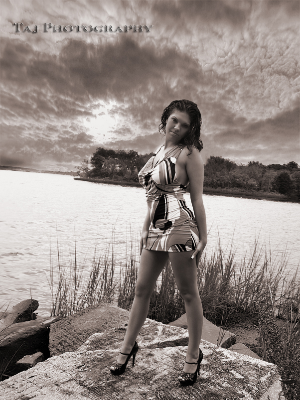 Female model photo shoot of Nikitta_Caramel by PhotographyByTaJ in Norfolk, VA