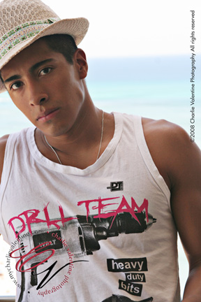 Male model photo shoot of Curtis Alfonzo by Photo by me in Waikiki, Oahu