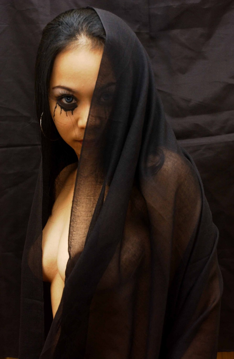 Female model photo shoot of dark dream by Yudha  APELGEDE in jakarta