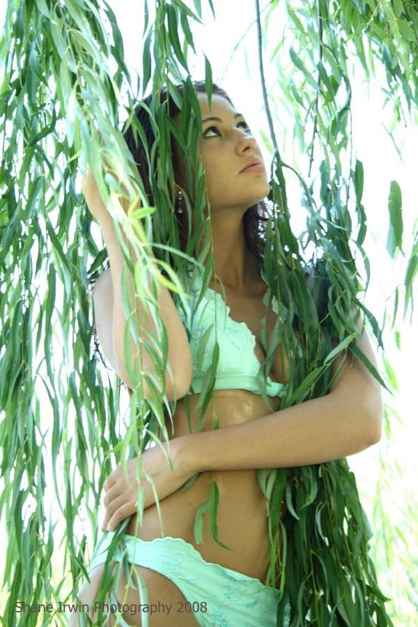 Female model photo shoot of modelchristina in lake
