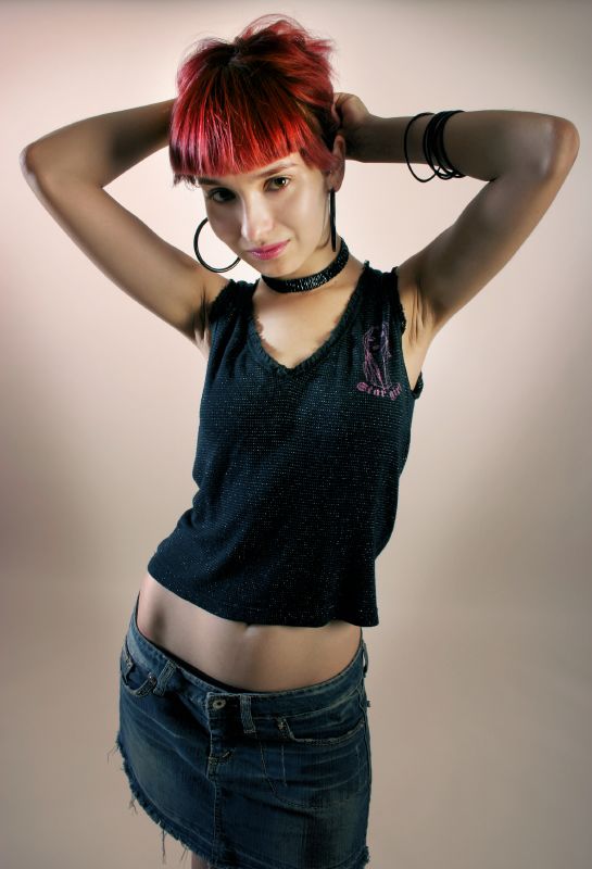 Female model photo shoot of Musa de lirio