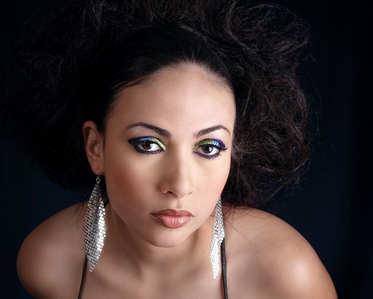 Female model photo shoot of Christine Torres by Umbris Photography, makeup by BeautifulBrush