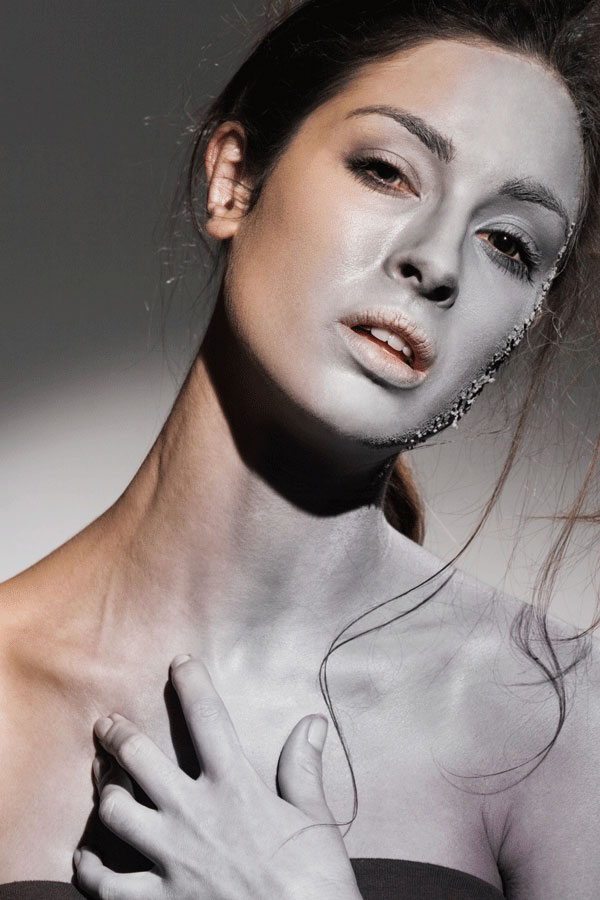 Female model photo shoot of Ellen Mugavin in RMIT studio's 2007