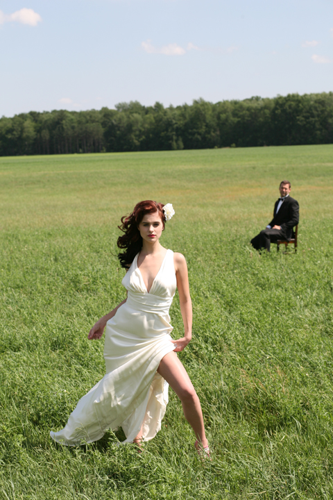 Male and Female model photo shoot of Buck Black USA and Alexandra Lynn in Caro, MI, hair styled by Hair by Jeanette Marie