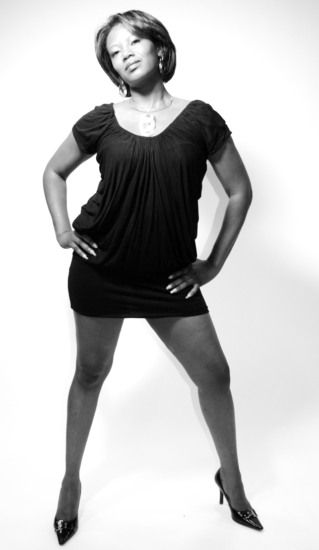 Female model photo shoot of S-shay by Kevin Hopkins in Studio - St. Louis, MO