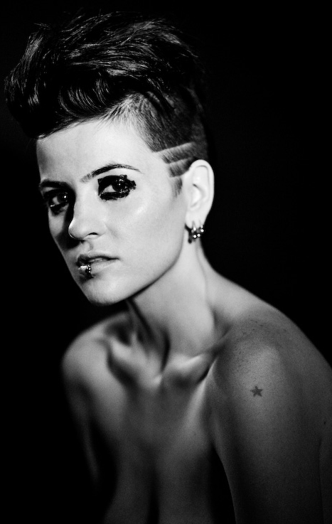 Female model photo shoot of b0nes by Chip Willis