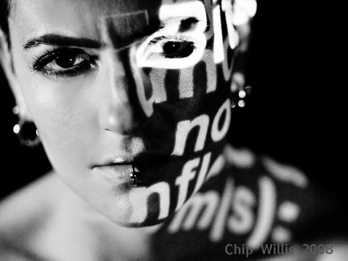 Female model photo shoot of b0nes by Chip Willis