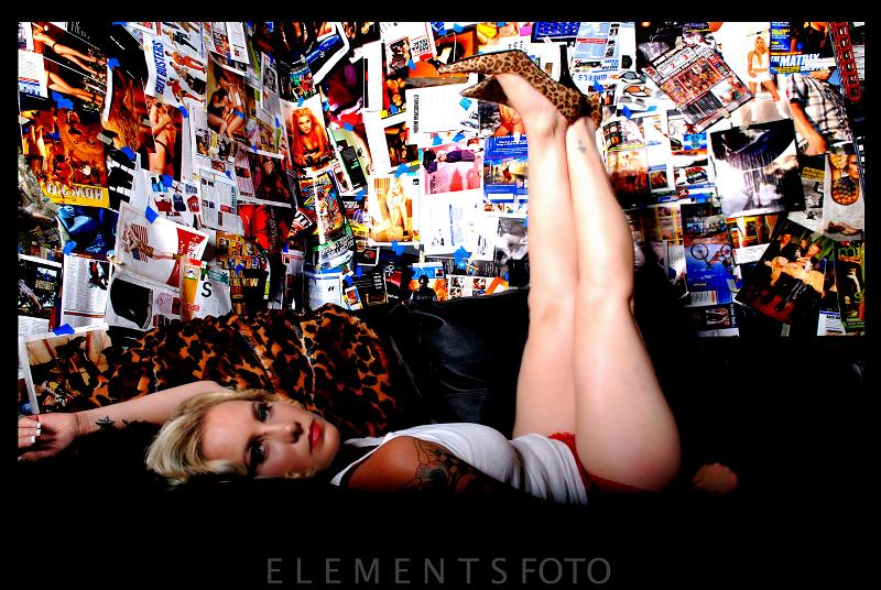 Female model photo shoot of Hell Bent Heaven Sent by Elements Foto